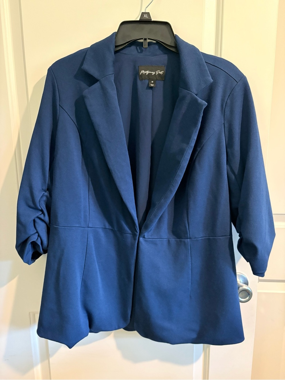 Montgomery Post Dark Blue Blazer, Women’s Size 1X, runs small